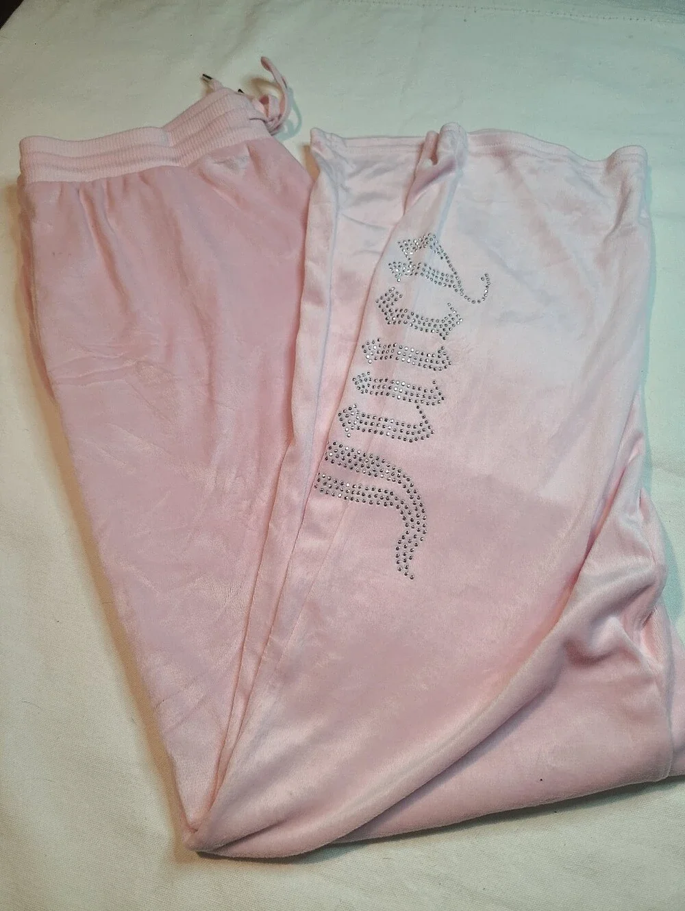 Juicy Couture Light Pink Sleepwear Top - Satin Label